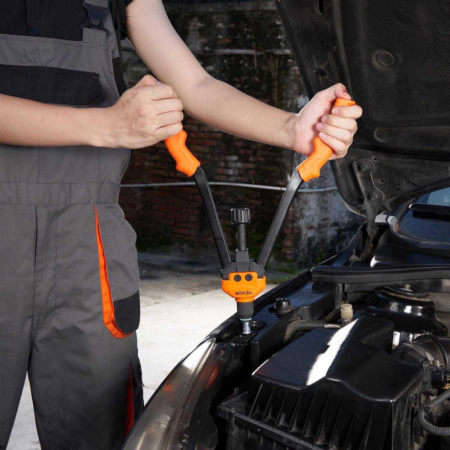 VEVOR 16 Rivet Nut Tool Labor-Saving Rivnut Tool Kit with 13PCS Metric & SAE Mandrels - Image 3