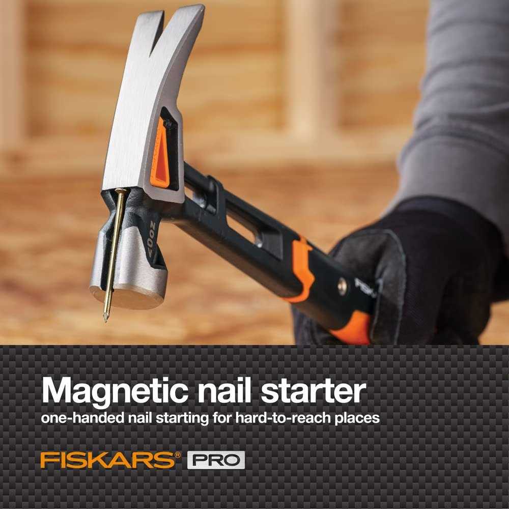 Fiskars IsoCore 20 oz General Use Hammer - Image 5