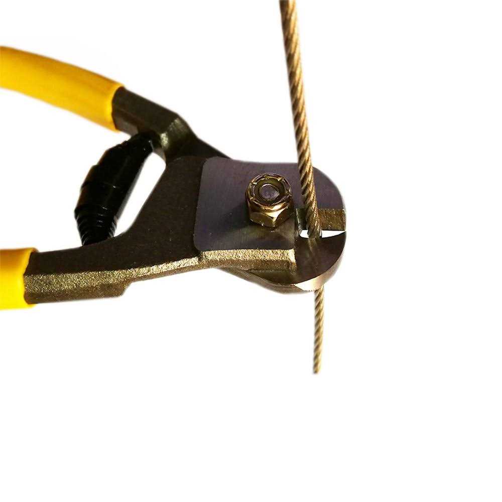 Hetai Heavy Duty Wire Cutters Steel Cable Cutter Wire Rope Cutter Aircraft Bicycle Cable Cutter,Up To 5/32