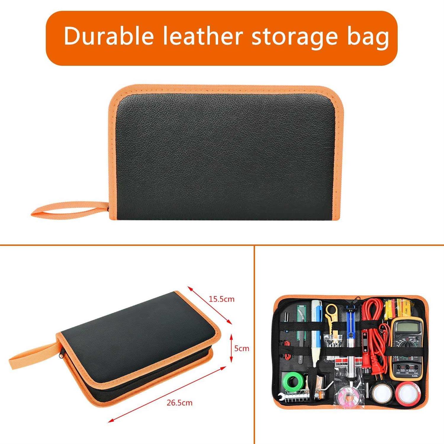 KYZHXVO Soldering Iron Kit,80W LCD Digital Soldering Gun with Adjustable Temperature Controlled and Fast Heating Ceramic Thermostatic Design - Image 5