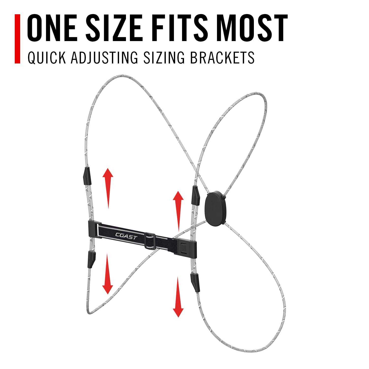 Coast Ultralight Rechargeable Lighted Rope Vest 30950 - Image 4