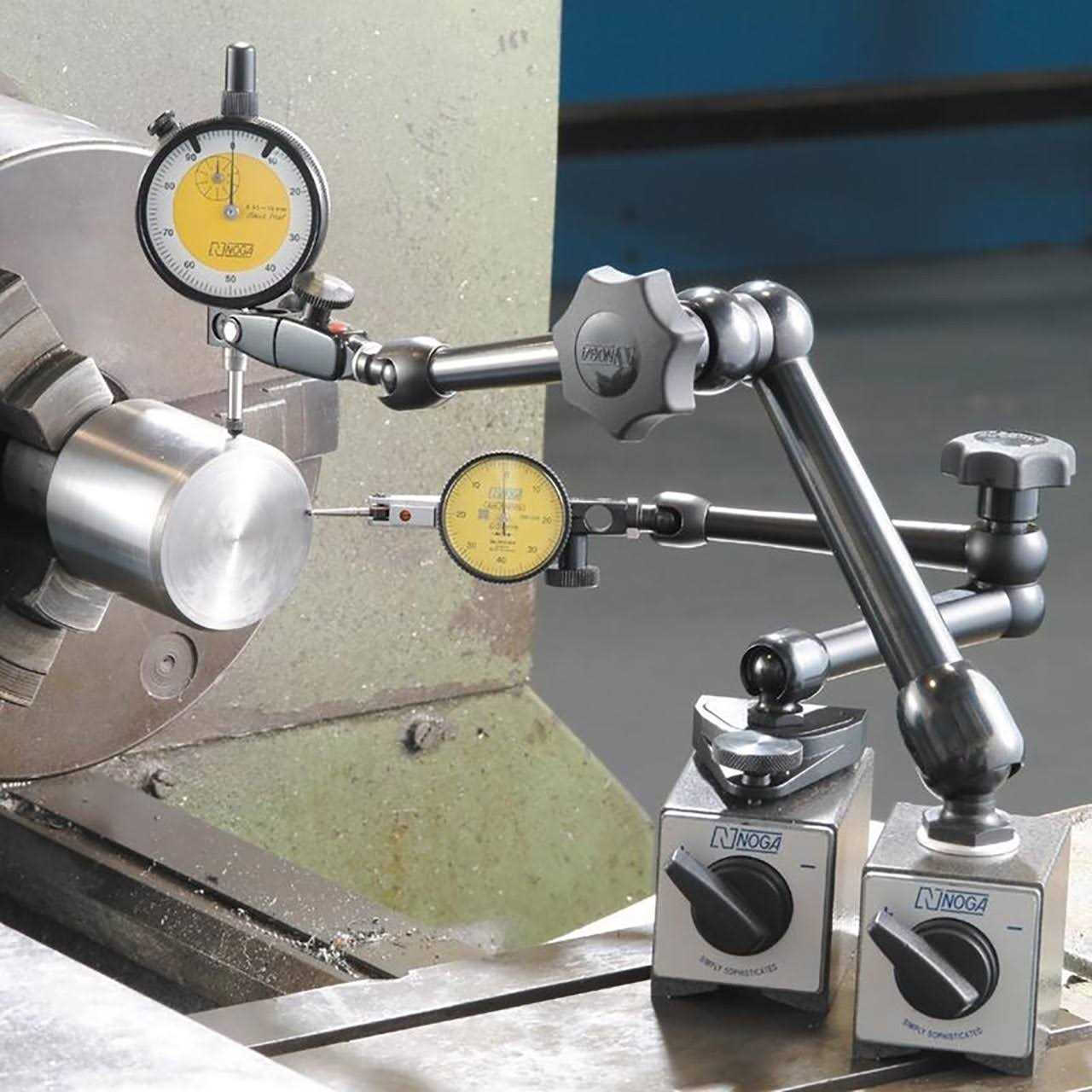 Noga DG61003 Magnetic Base Dial & Test Indicator Holder With Fine Adjustment - Image 2