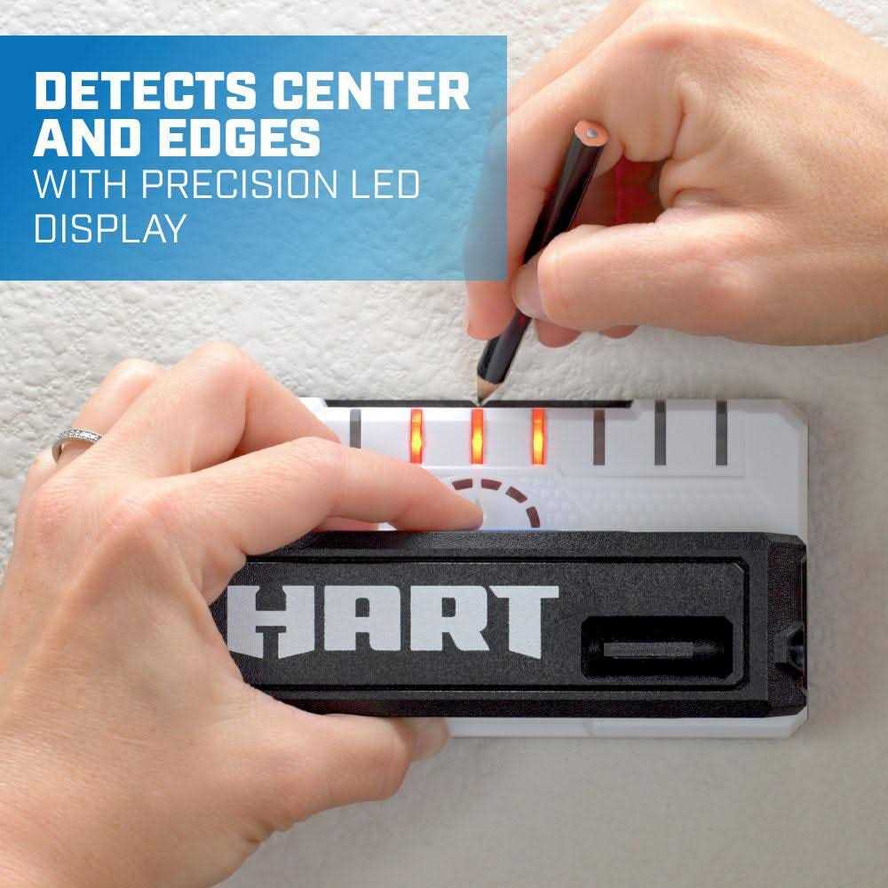 Hart Professional 9 LED Stud Finder with Live Wire Meter - Image 5