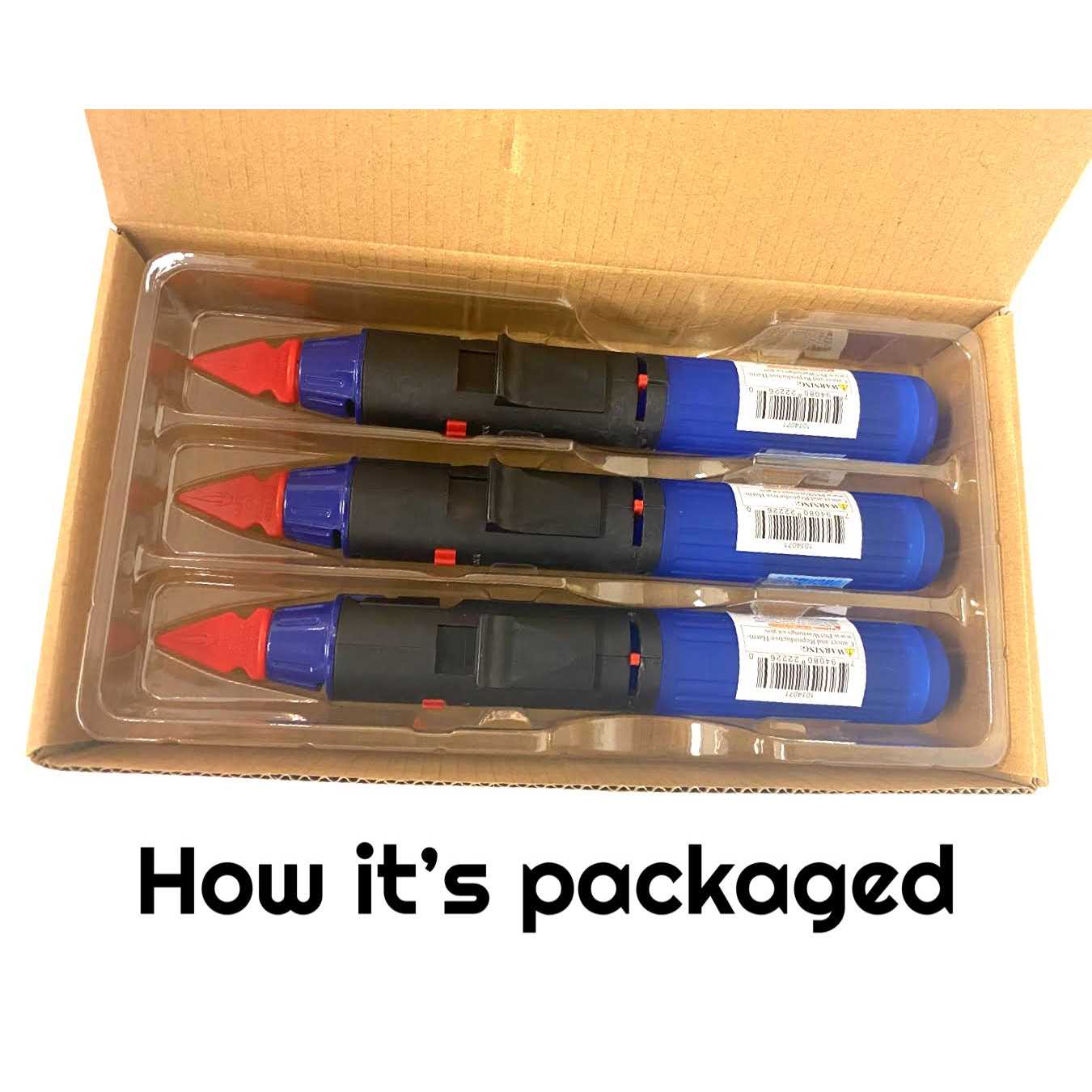 WHOLESALE Torch Blue Stick 3 PIECES PER PACK 002825 - Image 3