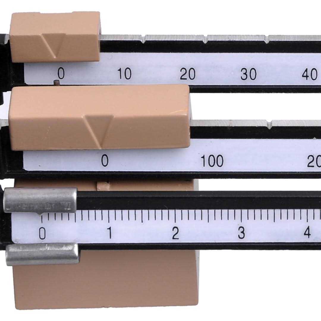 Yescom Triple Beam Mechanical Balance Scale Weight Set 2610g Lab Analytical - Image 3