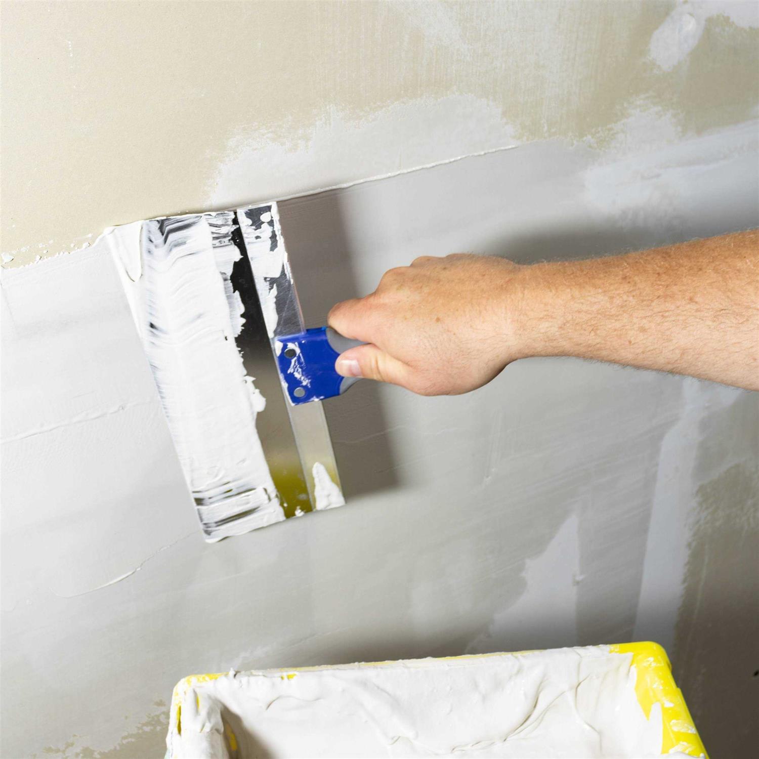 Warner 10 Progrip Stainless Steel Drywall Taping Knife - Image 3