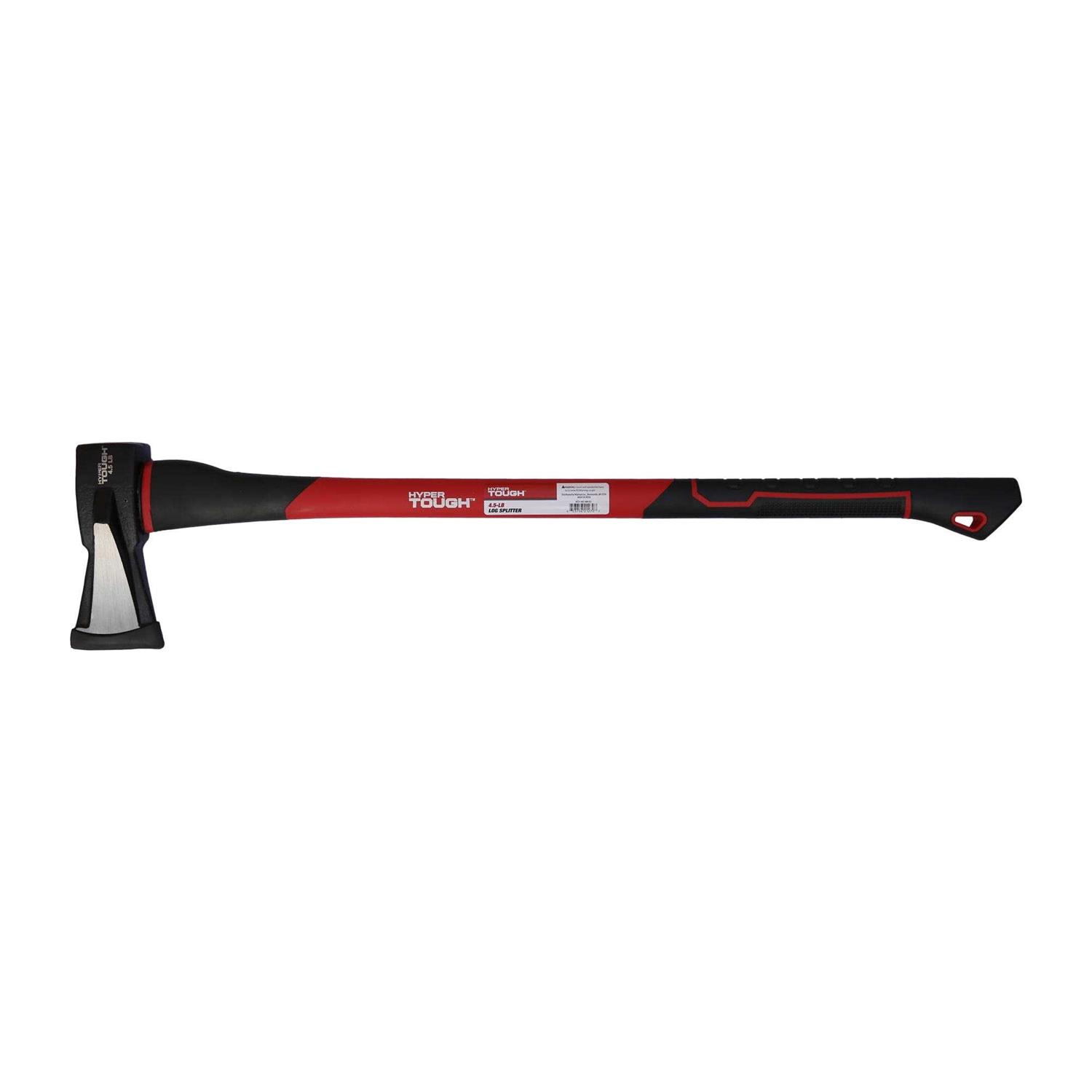 Hyper Tough 4.5 lb. Premium Log Splitter Axe with 34 inch Handle
