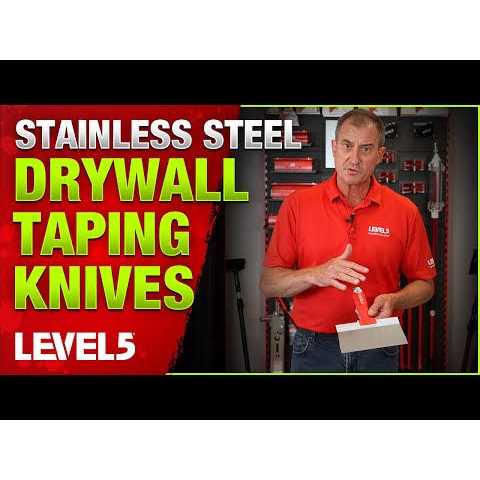 LEVEL5 Soft-Grip Stainless Steel Taping Knife - Image 4