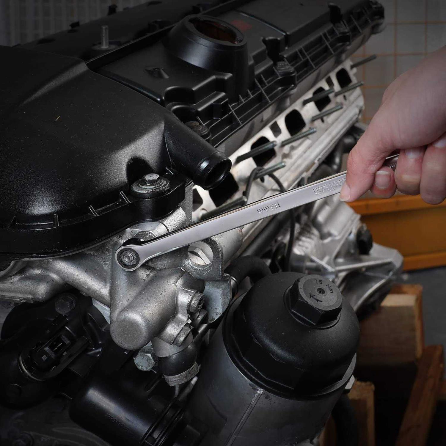 DURATECH Extra Long Ratcheting Wrench - Image 3