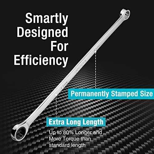 DURATECH Extra Long Ratcheting Wrench - Image 4