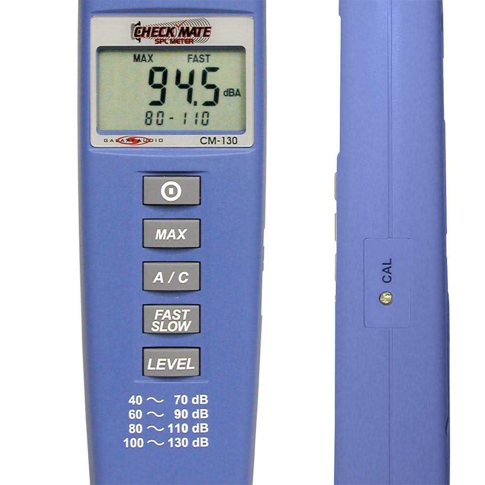 Galaxy Audio CM-130 SPL Meter - Image 4