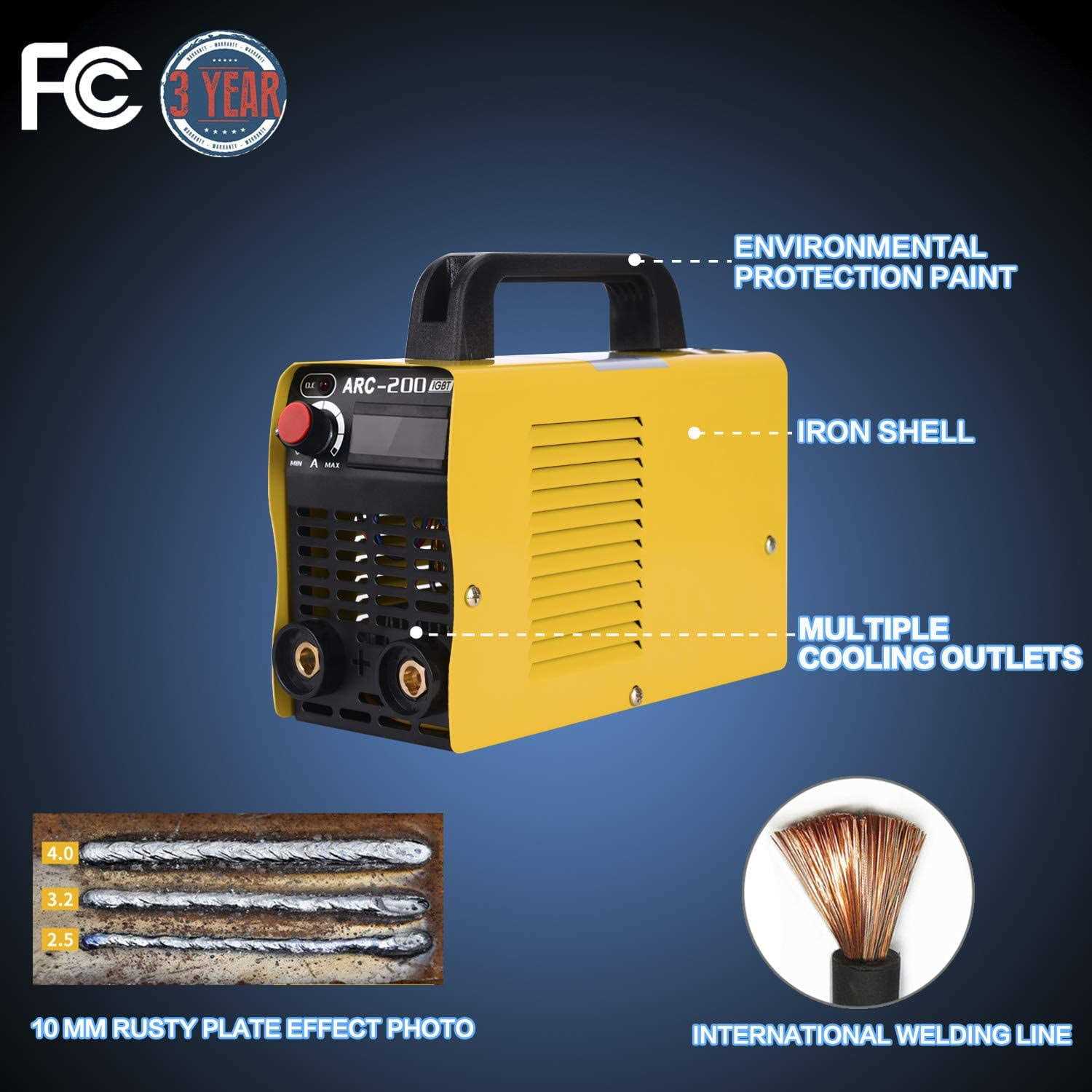 S7 Welding Machine 110v 200Amp Power Igbt AC DC Beginner Welder with Display LCD - Image 3