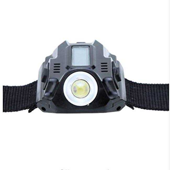 Maxbei Waterproof LED Tactical Display Rechargeable Wrist Watch Flashlight Multi Tools Outdoor Lighting for Outdoor Camping Hunting - Image 5