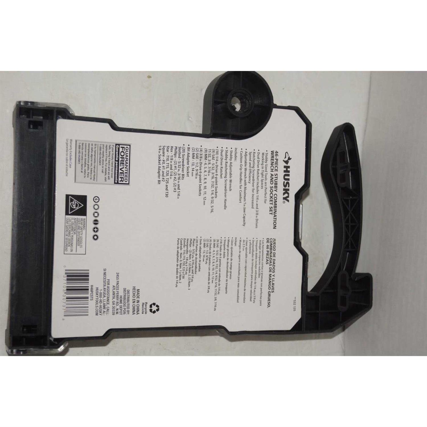 Husky H46pcsts Stubby Wrench and Socket Set - Image 3