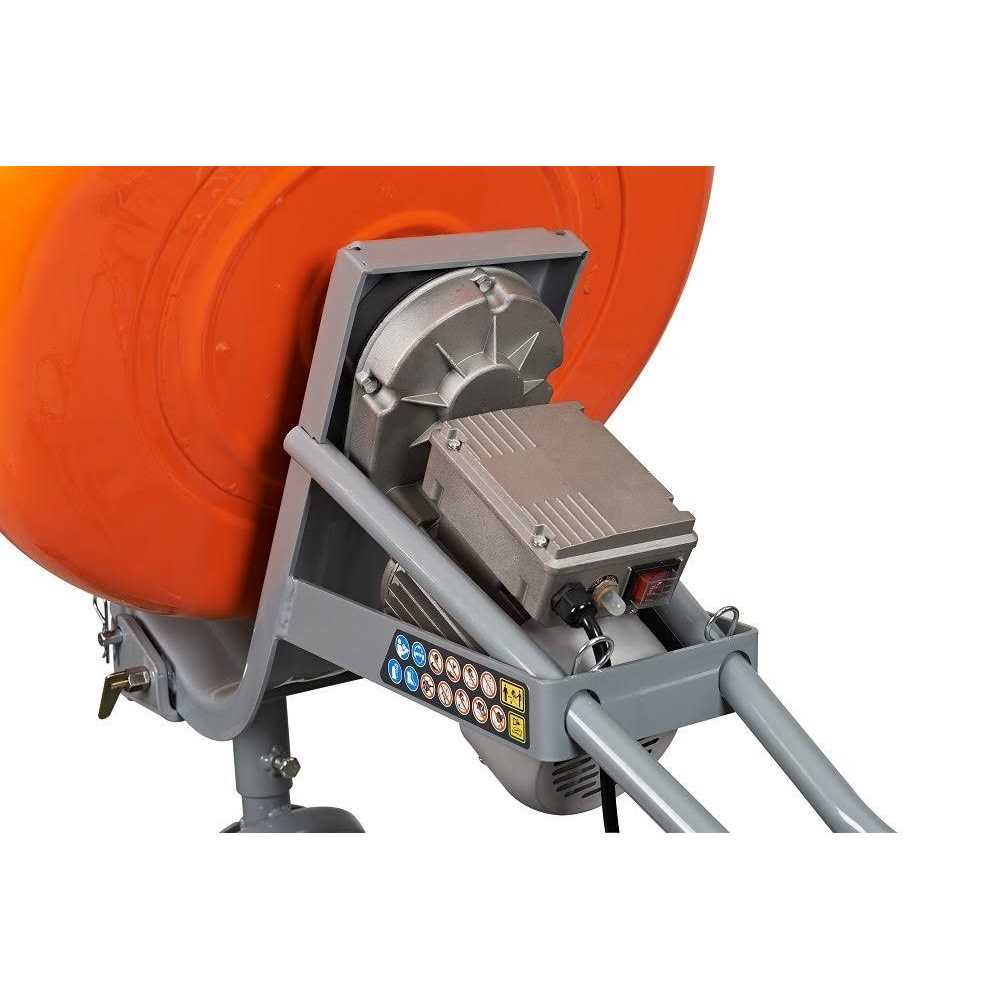 YARDMAX 5.0 cu. ft. Concrete Mixer - Image 3