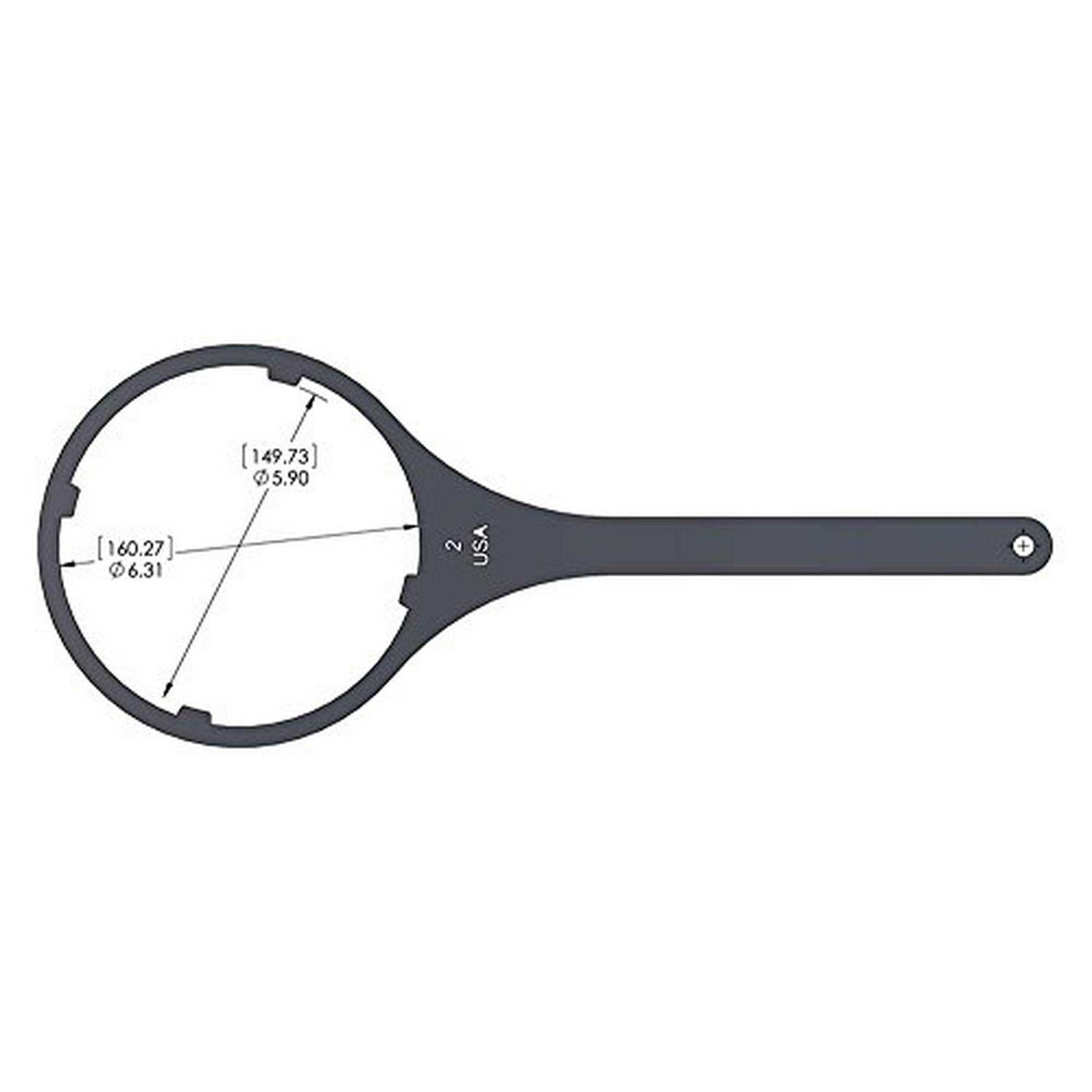 Superb Wrench Spbw-2 Heavy Duty Metal Water Filter Wrench - Image 3