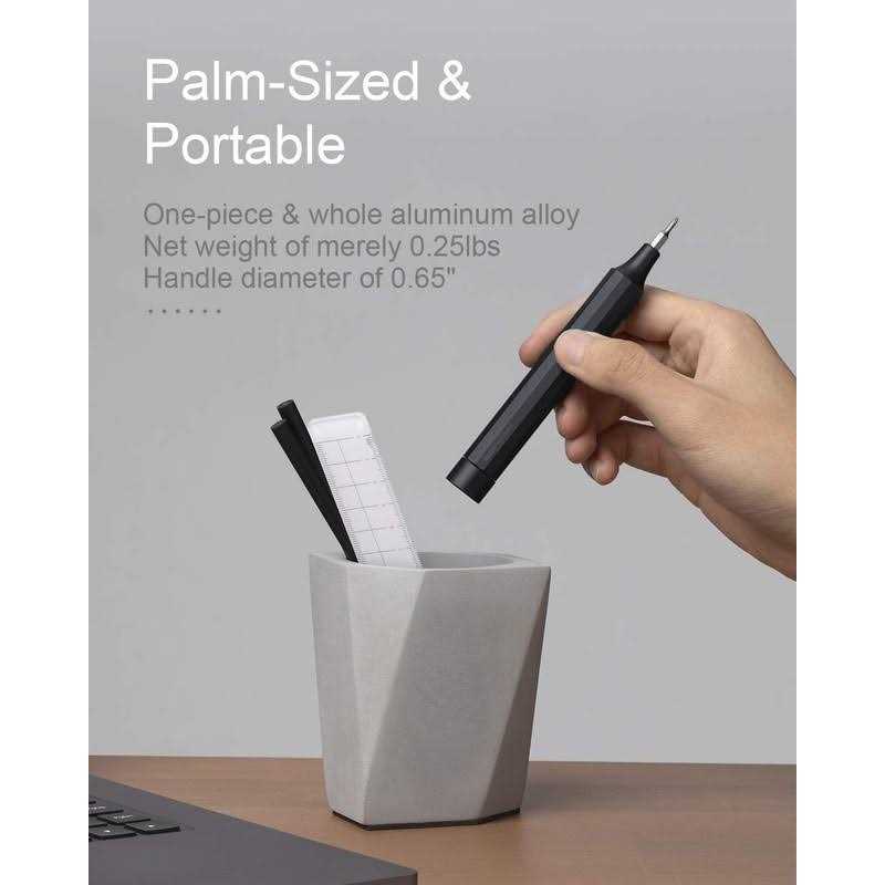 HOTO Precision Screwdriver Sets 24-in-1 Manual Screwdriver 24 pcs Tough S2 Steel Bits - Image 5