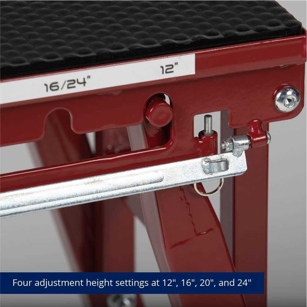 Titan Fitness Adjustable Height Steel Plyometric Box Four Settings 12in 16in 20in 24in - Image 3
