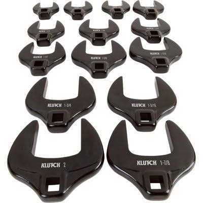 Klutch Jumbo SAE Crowfoot Wrench Set - Image 4