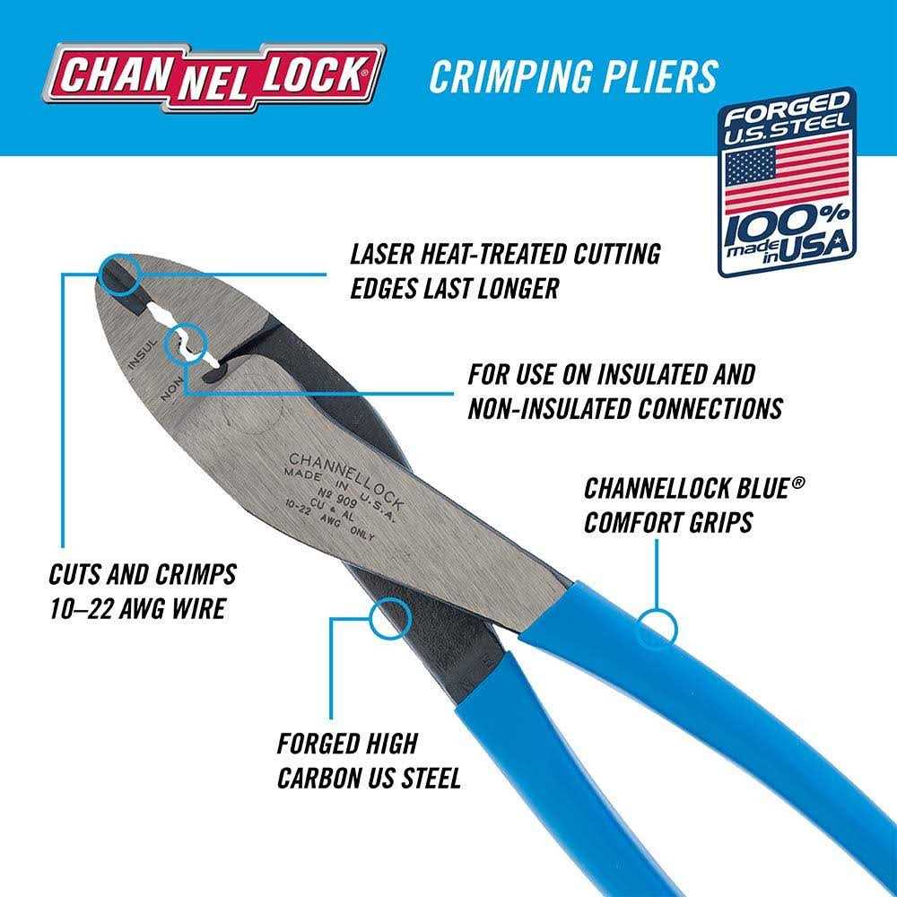 Channellock 909 Crimping - Image 5