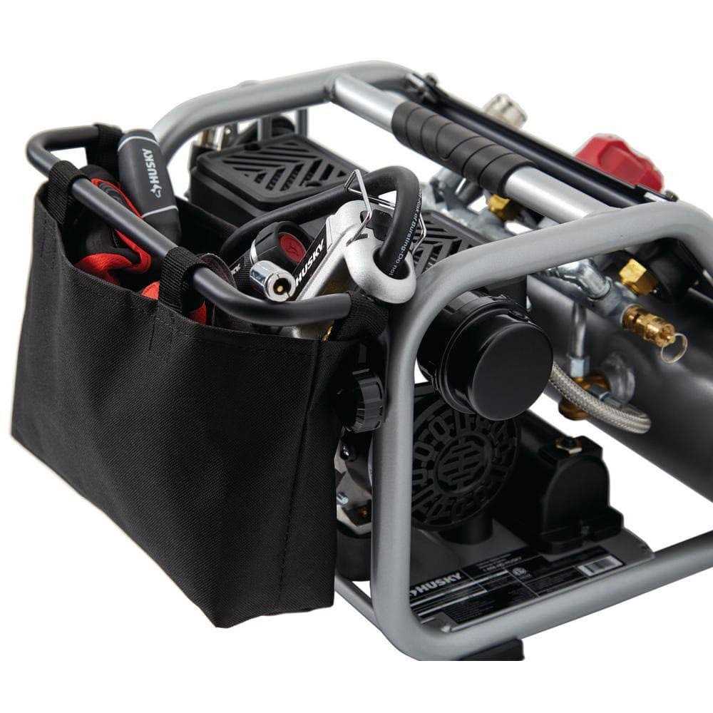 Husky 1 Gal. Portable Electric-Powered Silent Air Compressor - Image 5