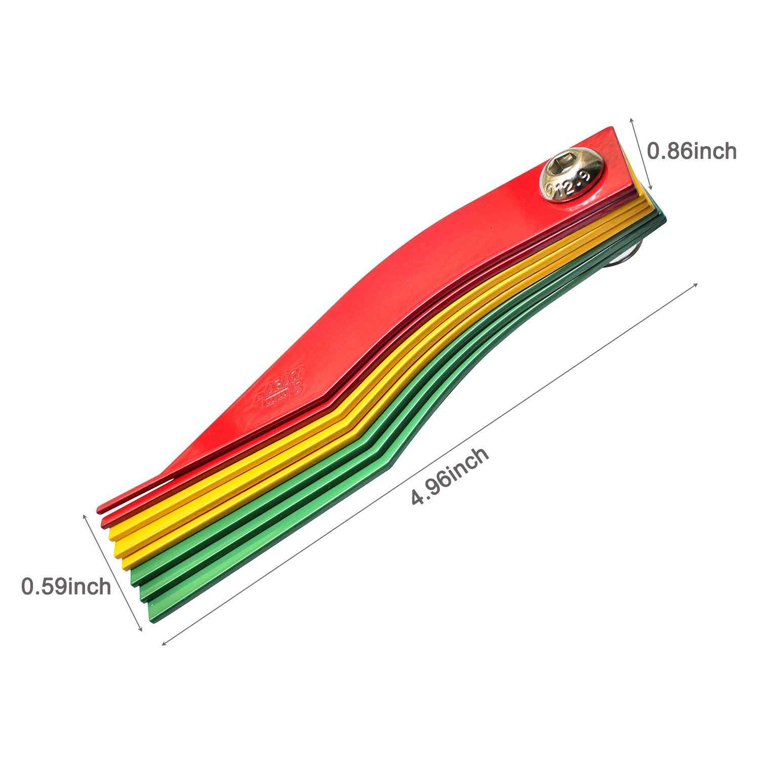 Iteq Brake Lining Thickness Gauge 8 Piece Sae & Metric Steel Constructions - Image 5