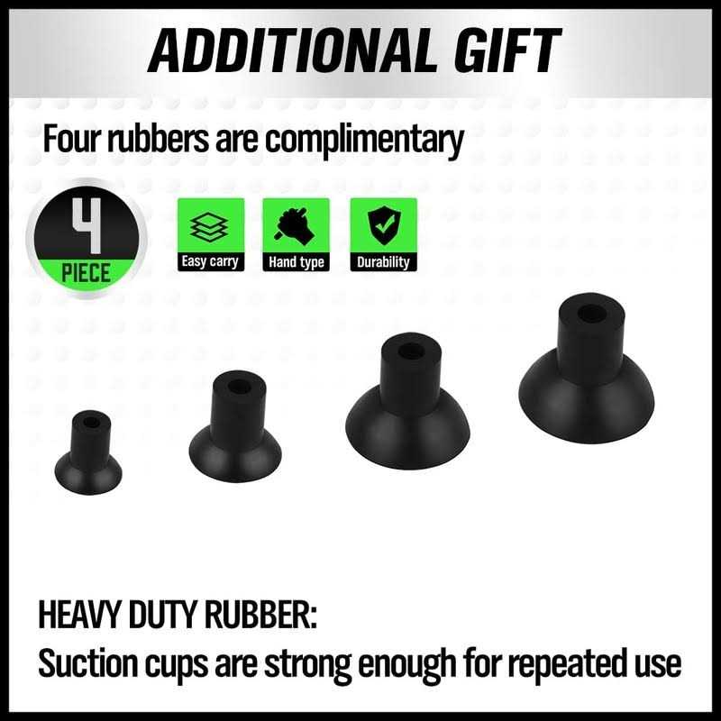 SWANLAKE Valve Lapper Set with 4 Suction Plates - Image 5