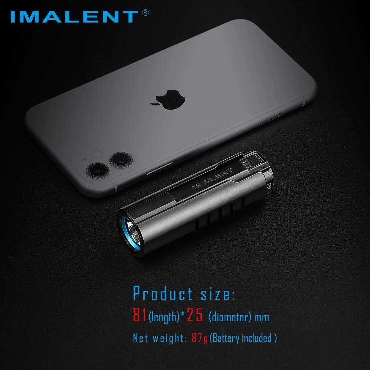 IMALENT LD70 EDC Flashlight LED Rechargeable Torch Powerful Flashlight 4000 Lumens with Cree XHP70.2 LED - Image 2
