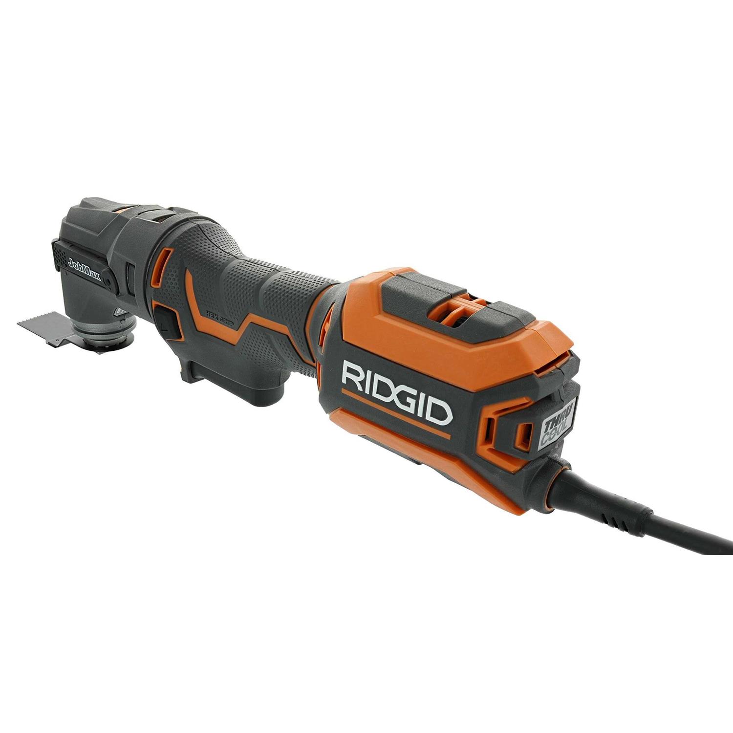 Ridgid 4 Amp Corded JobMax Multi-Tool with Tool-Free Head R8223404 - Image 5