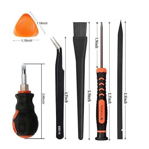 Cleaning Repair Tool kit for PS5 PS4 PS3,UYXiNONE T6 T8 With crossed screwdriver 2.0/4.0 for xbox one/series X,and also for sony Playstation 4 Main - Image 3