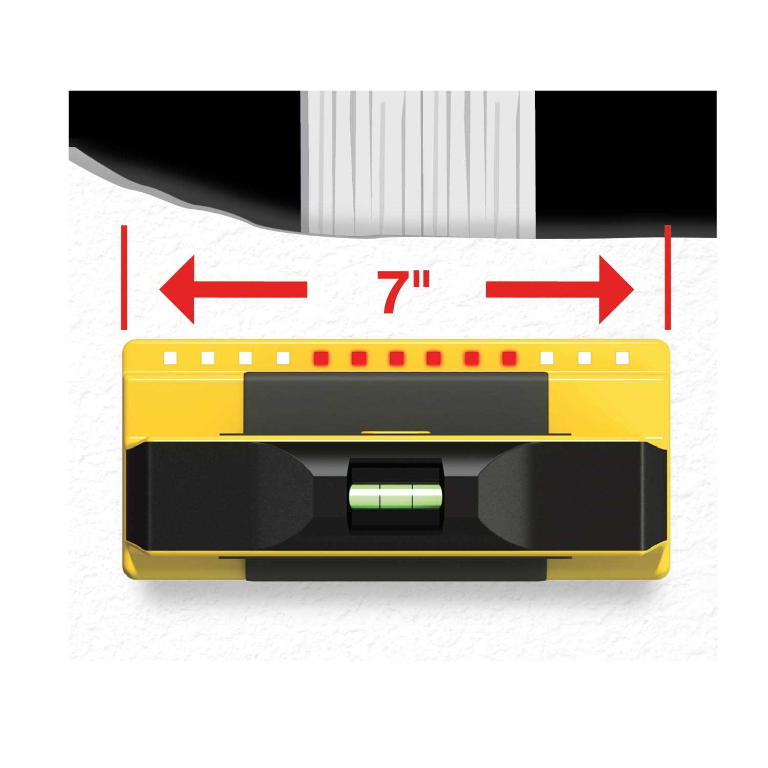 Franklin Sensors ProSensor 710+ Professional Stud Finder with Built-in Bubble Level - Image 5