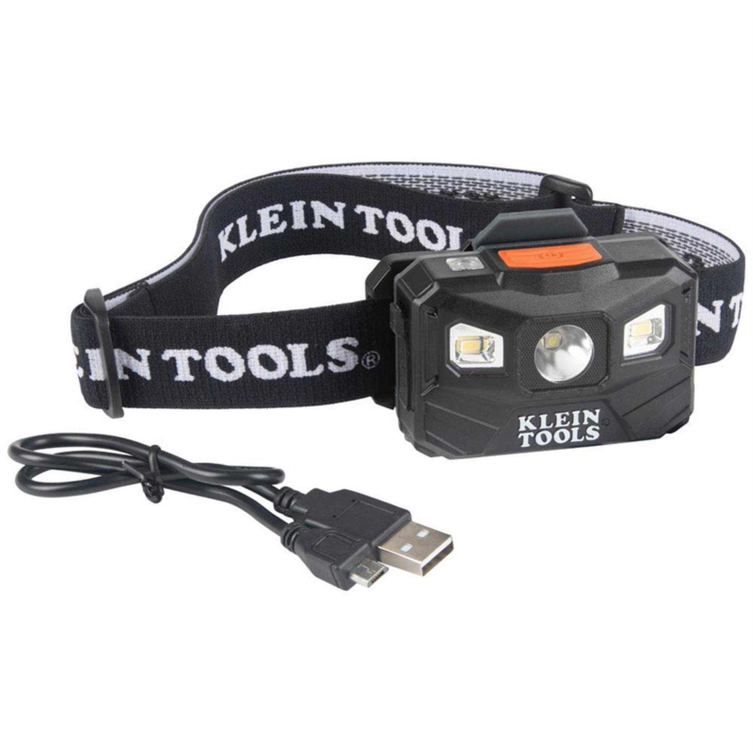 Klein Tools 56048 Rechargeable Headlamp with Strap