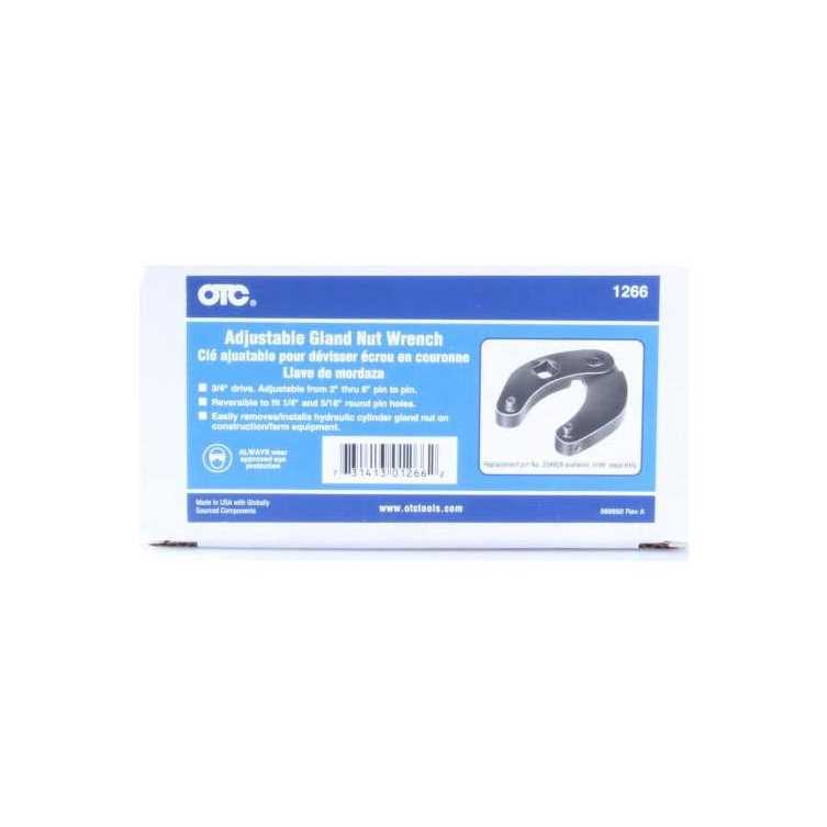 Adjustable Gland Nut Wrench 1266 OTC - Image 3