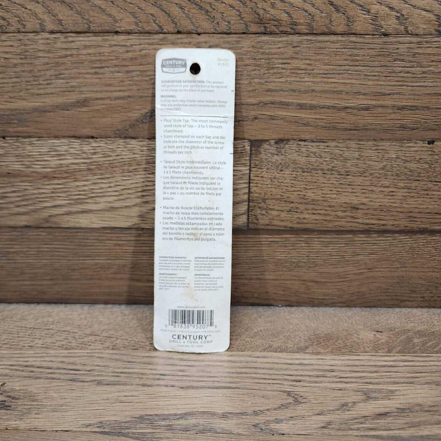 Century Drill & Tool 95207 14mm x 1.25 Metric Tap - Image 4