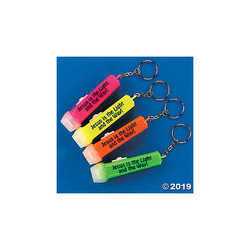 Jesus Is the Light Flashlight Keychains - Image 2