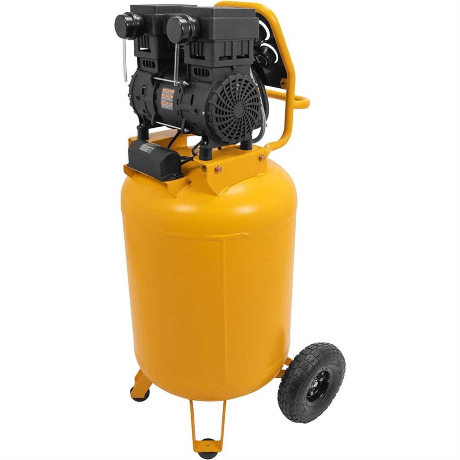 DeWalt 2-HP 26-Gallon Vertical Ultra Quiet Air Compressor DXCMSAC260 - Image 3