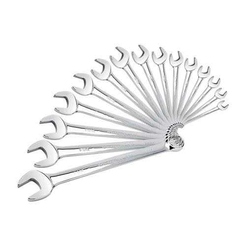 Powerbuilt Fully Polished Metric Combination Wrench - Image 5