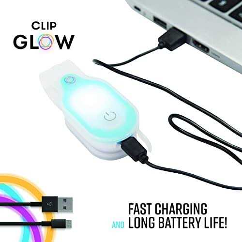 Lightsflo Clipglow Rechargeable Night Light Nurse Nightshift Hands Free Lightweight Emergency Flashlight For Walking Running Pets Outdoors - Image 2