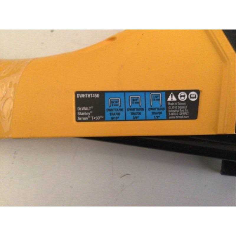 DeWalt DWHTHT450 Hammer Tacker - Image 4