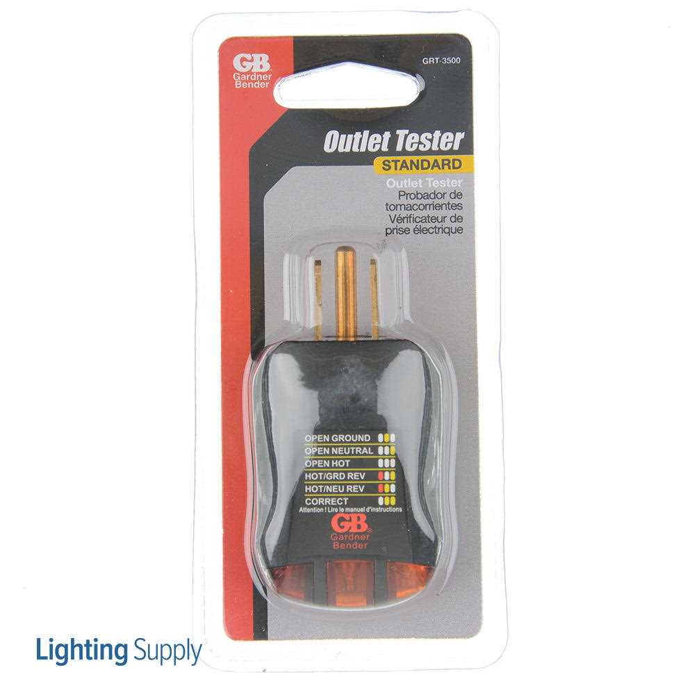 Gardner Bender Receptacle Tester GRT-3500 - Image 5
