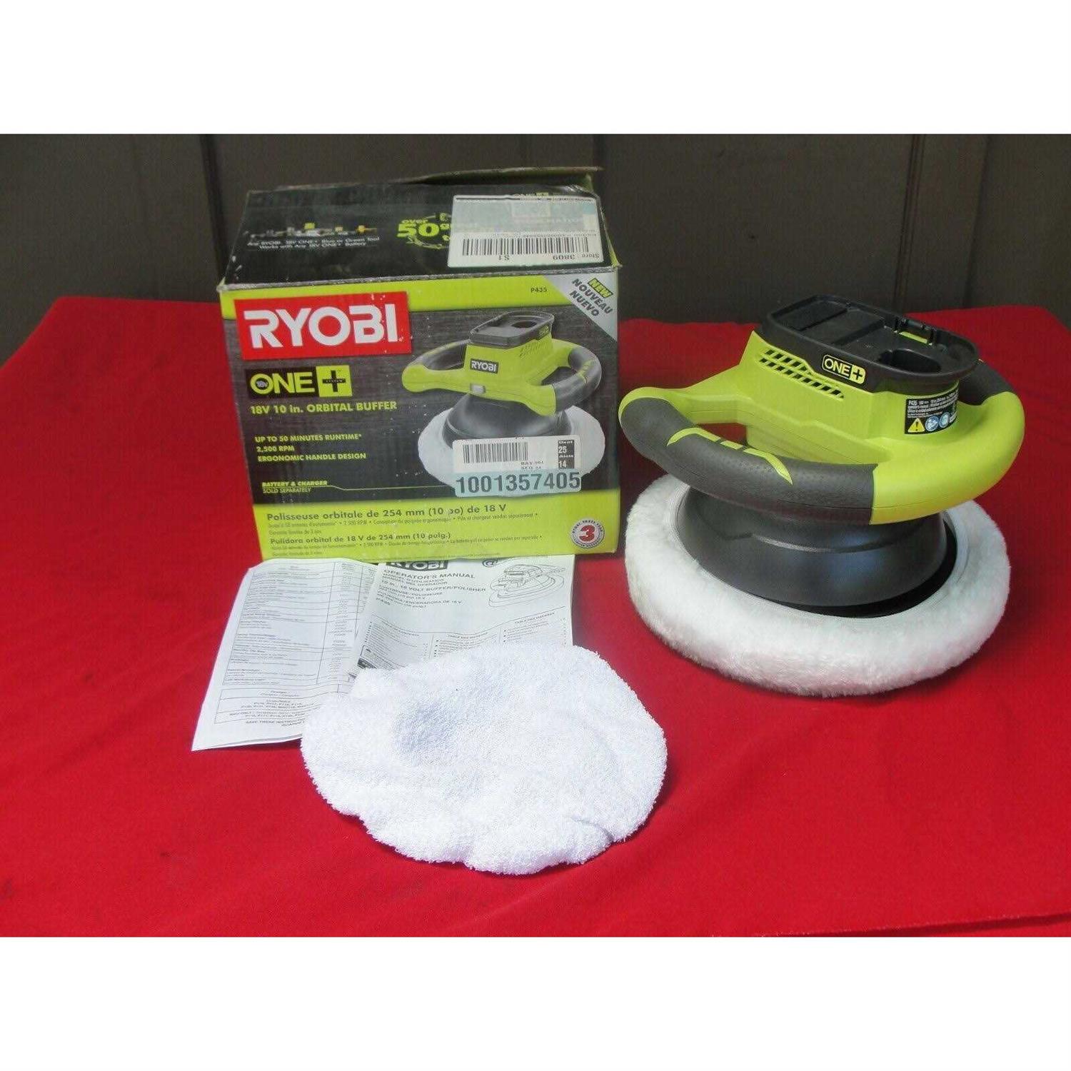RYOBI 18-Volt ONE+ Cordless 10 in Orbital Buffer - Image 5