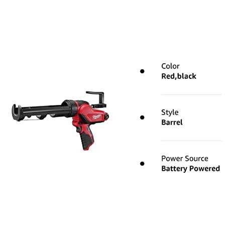 Milwaukee 2441-20 M12 10oz. Caulk Adhesive Gun - Image 2