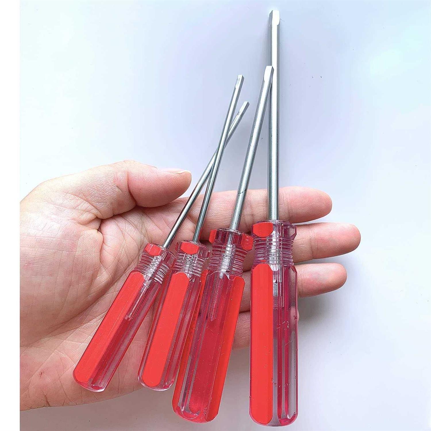 Square Head Screwdriver Set 4 Sizes SKZIRI 4PCS Square Screwdriver Tool Kits Magnetic Tips SQ0 SQ1 SQ2 SQ3 - Image 5