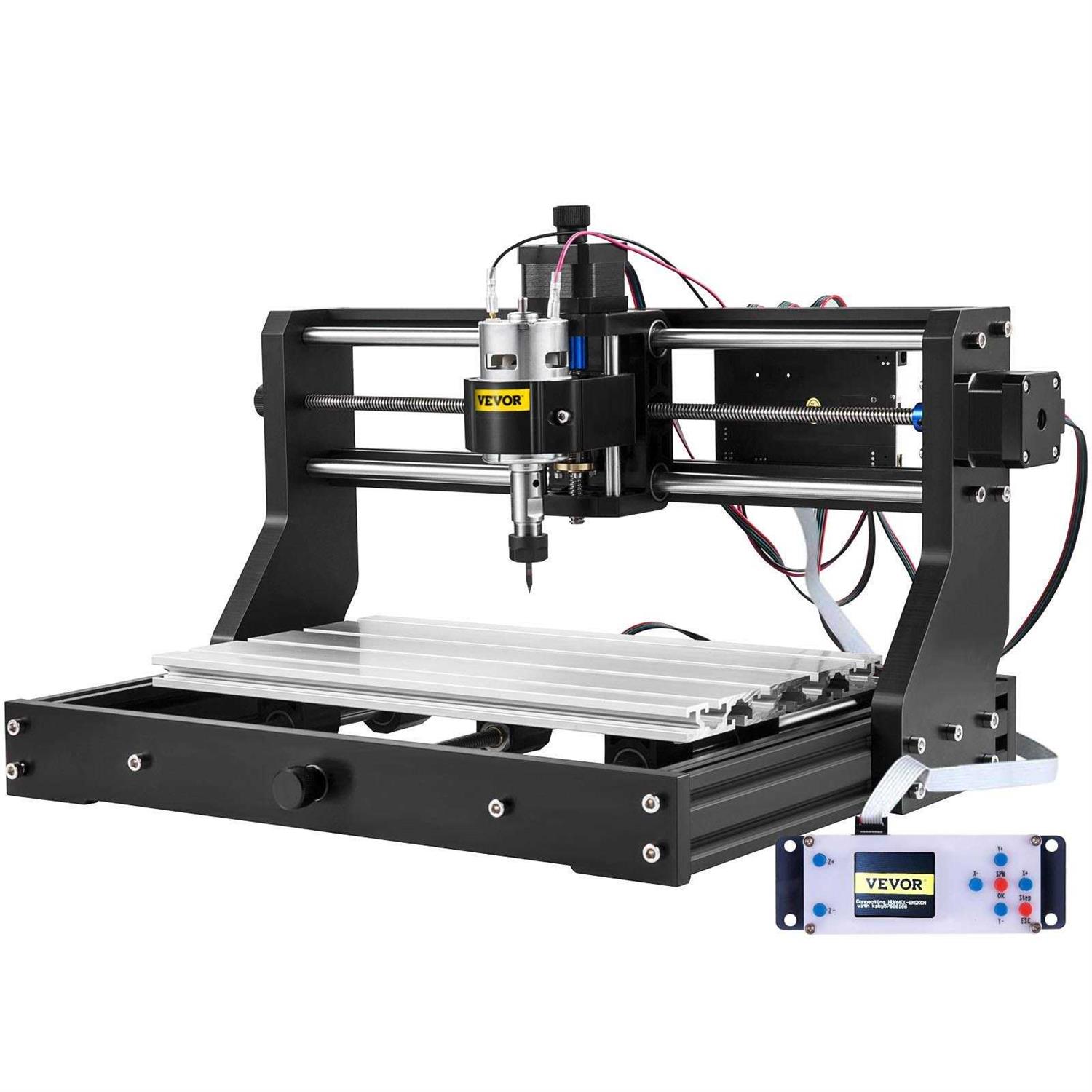 VEVOR CNC 3018-pro Router Machine 3 Axis Grbl Control with Offline Controller Plastic Acrylic PCB PVC Wood Carving Milling Engr - Image 3