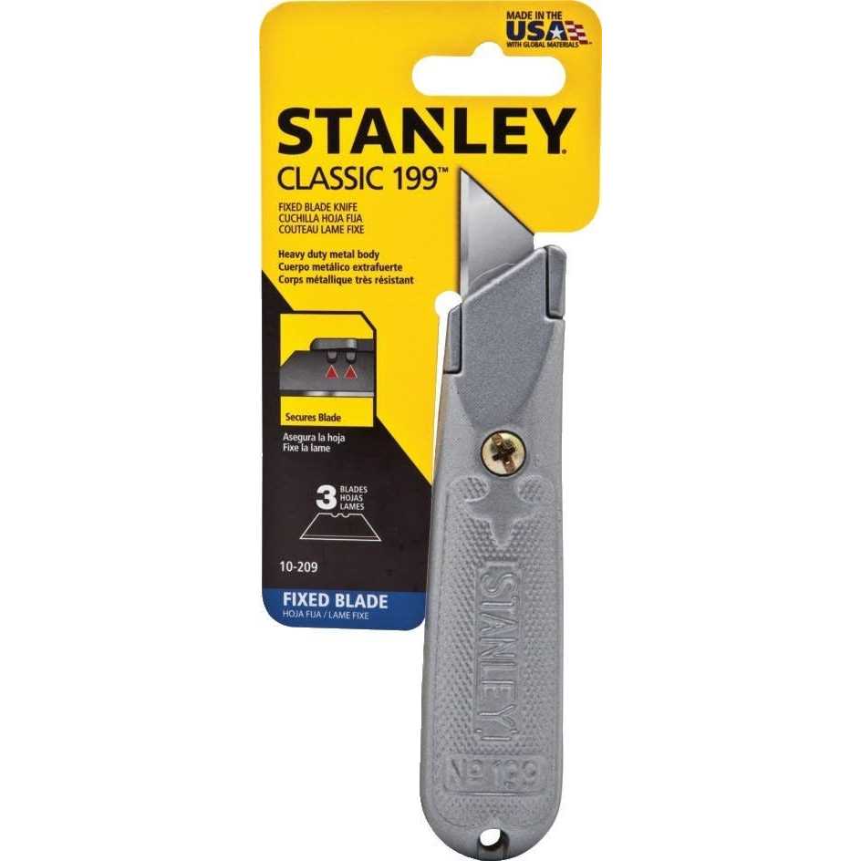 Stanley Fixed Blade Utility Knife 10-209 - Image 5