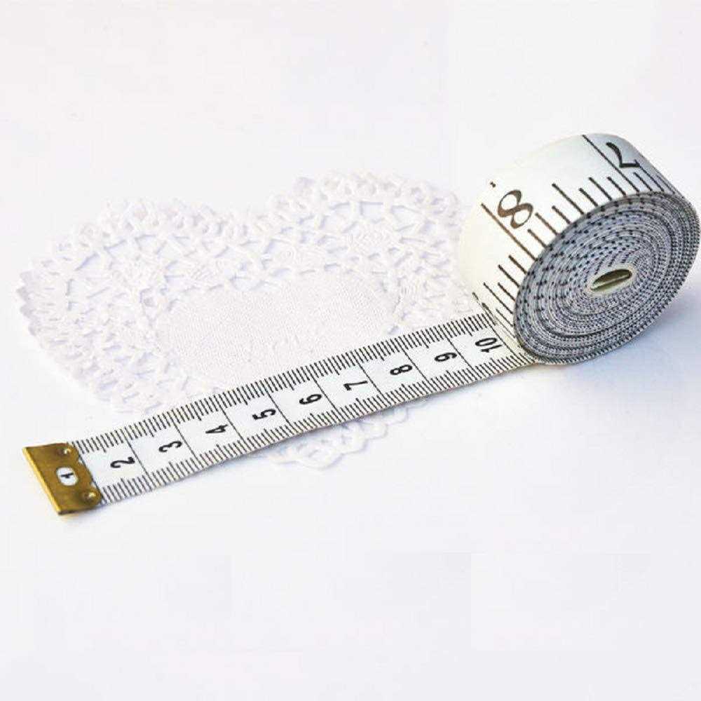 Gdminlo Soft Tape Measure Double Scale Body Sewing Flexible Ruler for Weight Loss Medical Measurement Tailor Craft Vinyl Ruler - Image 4