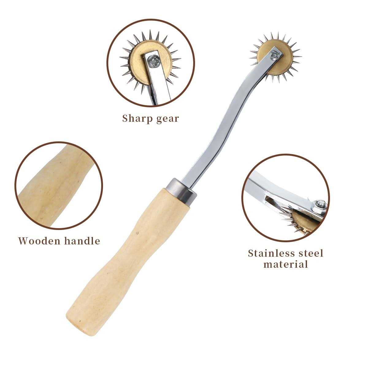 ALXBSONE 2 PCS Tracing Wheel Professional Stitch Marking Spacer Sewing Tracing Wheel for Tracing Paper - Image 4