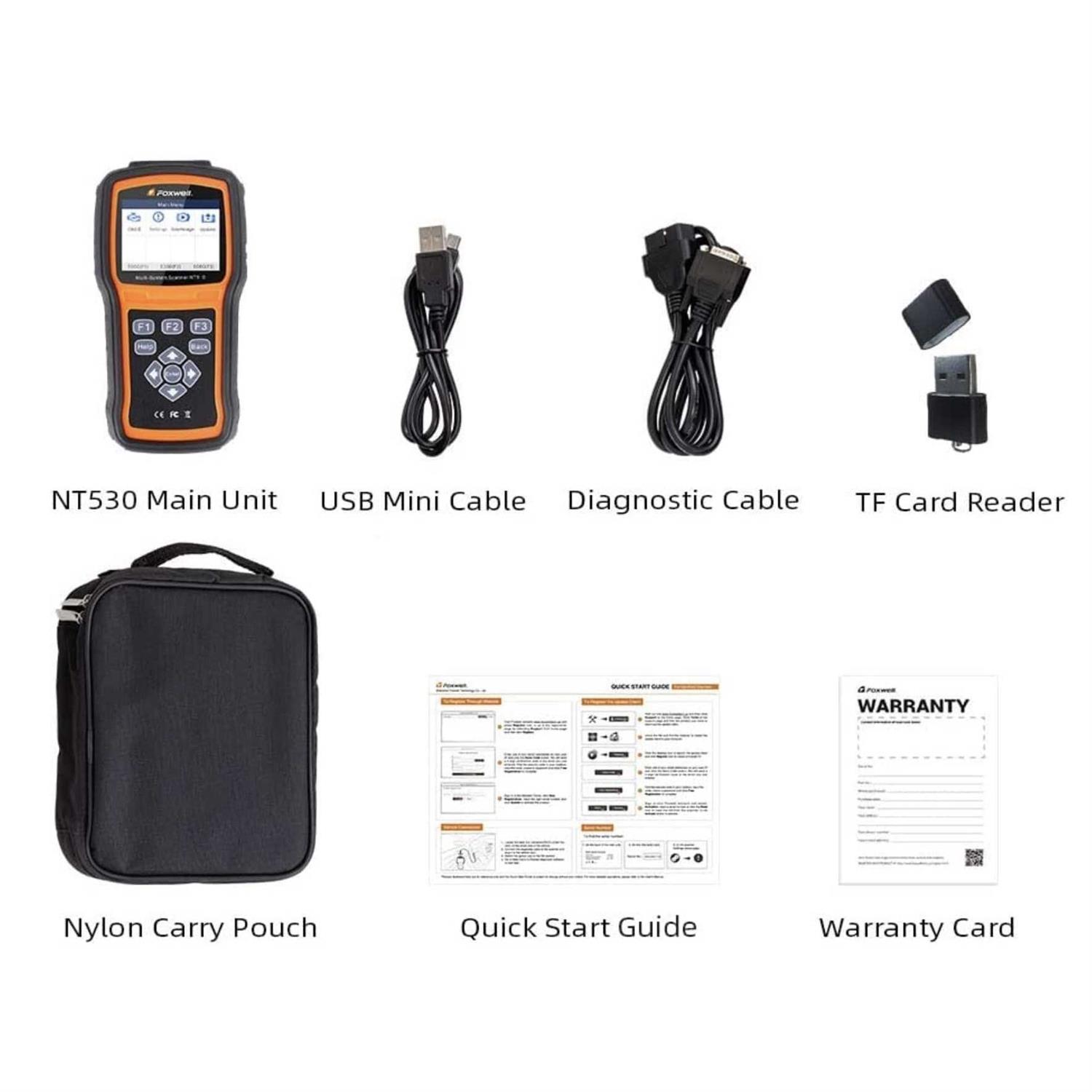 Foxwell NT530 Diagnostic Obd2 Scanner - Image 5