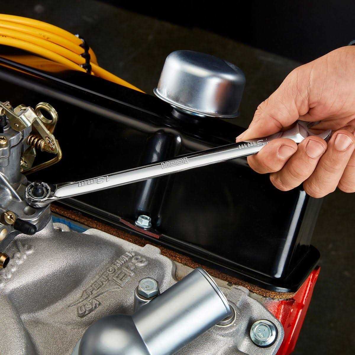 Icon Professional Long Metric Combination Wrench Set - Image 4