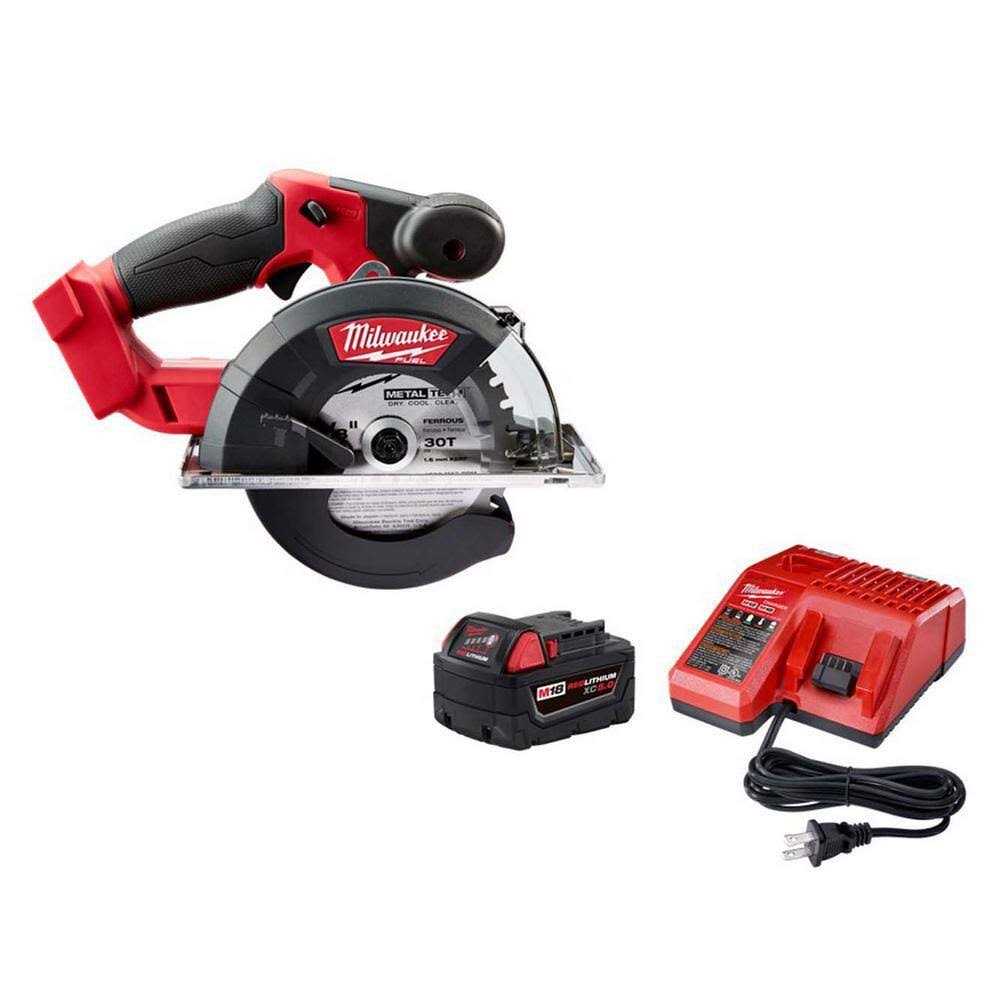 Milwaukee M18 FUEL Lithium-Ion Brushless Cordless Metal Cutting 5-3/8 in. Circular Saw